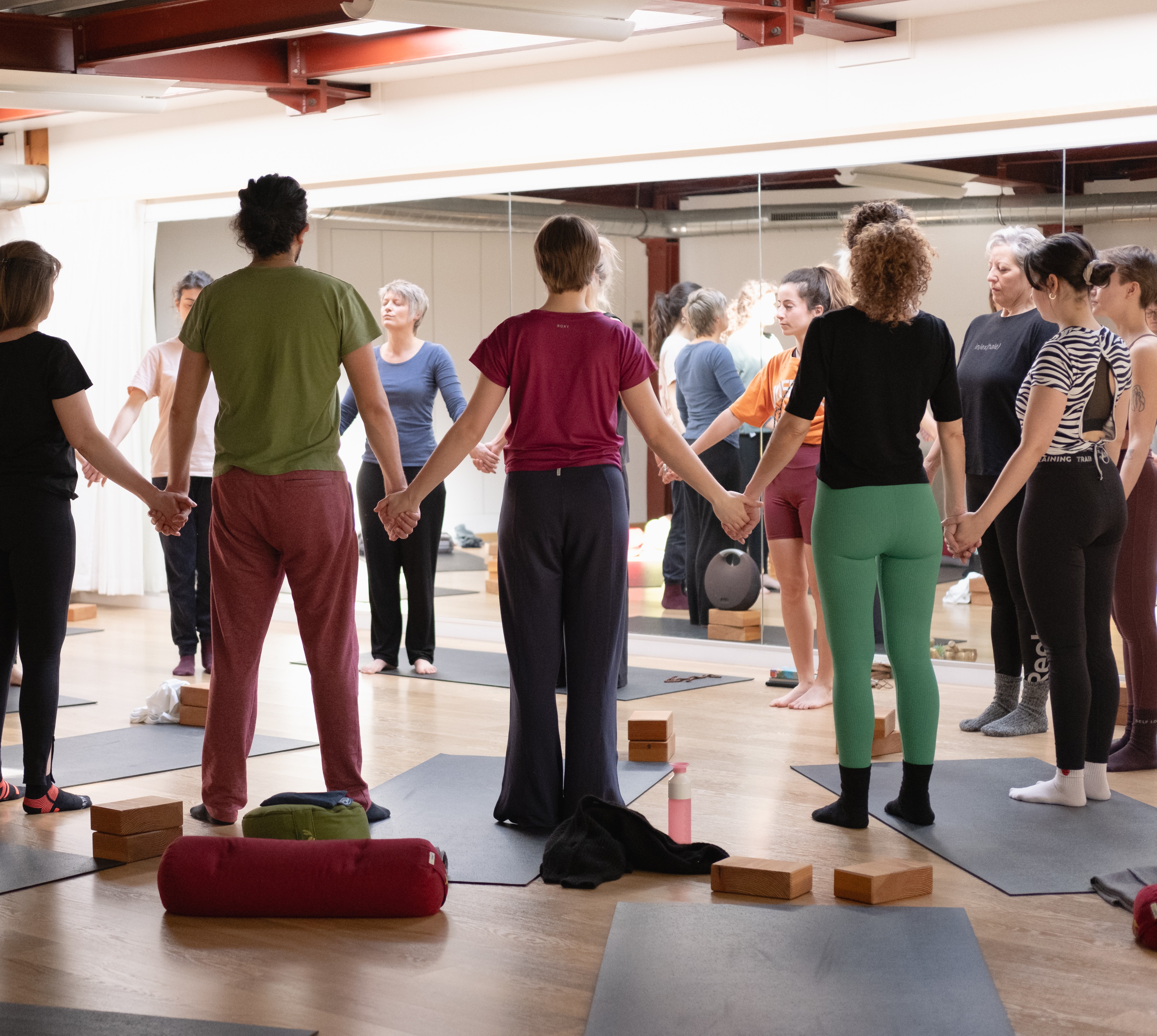 Yoga massage therapy